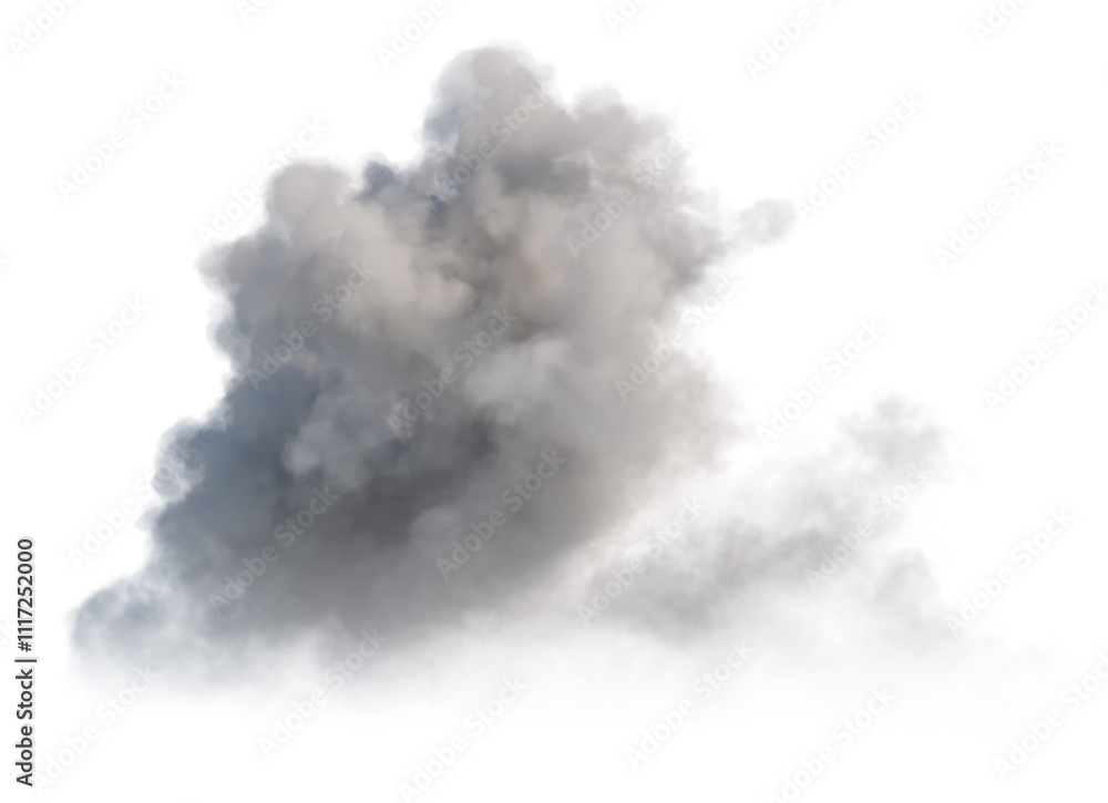 Isolated cloud with transparency. Isolated cloud with transparency.