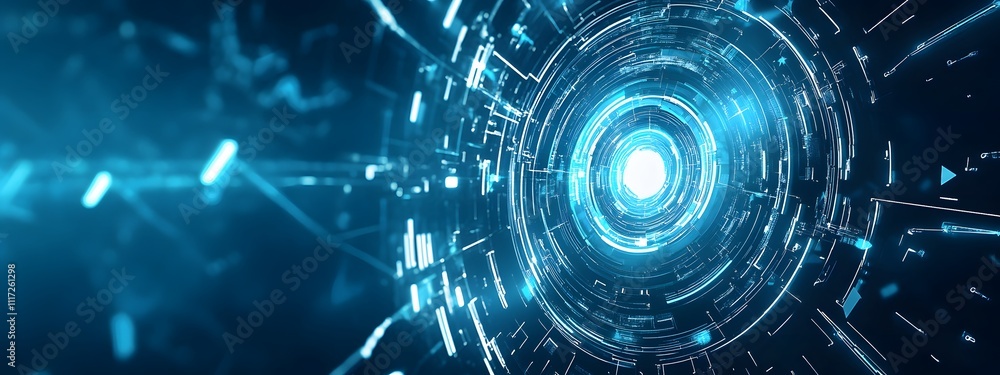 Dark blue background with white futuristic technology and digital connection lines, banner design for website header,
Dark blue background with white futuristic technology and digital connection lines, banner design for website header,
