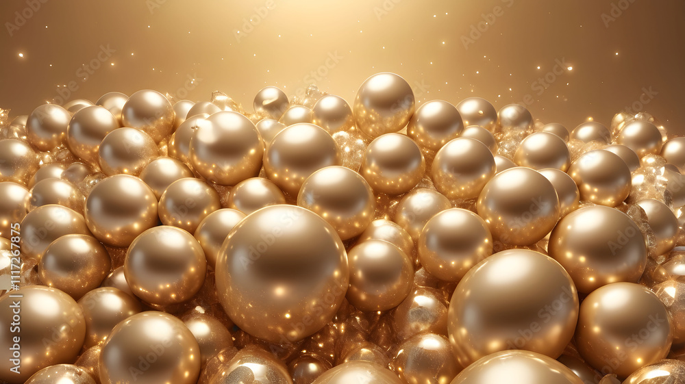 Golden bubbles floating in soft light conceptual art digital illustration abstract style close-up view luxury imagery Golden bubbles floating in soft light conceptual art digital illustration abstract style close-up view luxury imagery