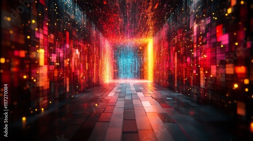 Futuristic Abstract 2D and 3D Design