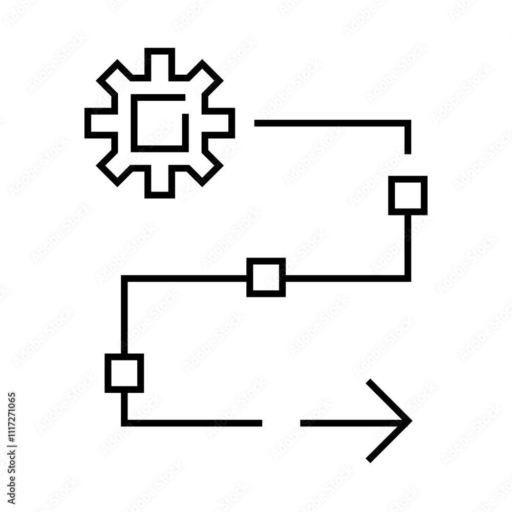 Agile Working methods – Cogwheel Representing Flexible Approaches to Work