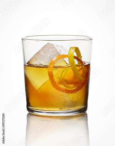 Wallpaper Mural Old Fashioned Cocktail with Citrus Twist Torontodigital.ca