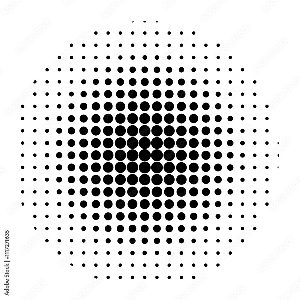 Halftone Dots Gradient Halftone Dots Gradient