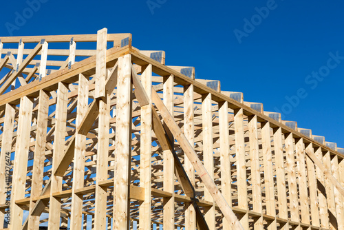 Construction Industry Wood Lumber Residential Home