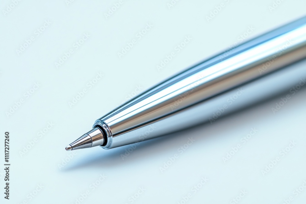 Close-Up Shot of a Pen Tip on a Bright Background Close-Up Shot of a Pen Tip on a Bright Background