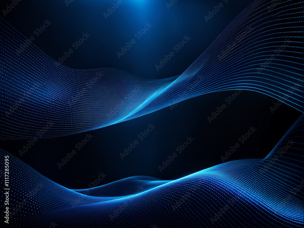 Blue Abstract Gradient Wave Wallpaper Blue Abstract Gradient Wave Wallpaper