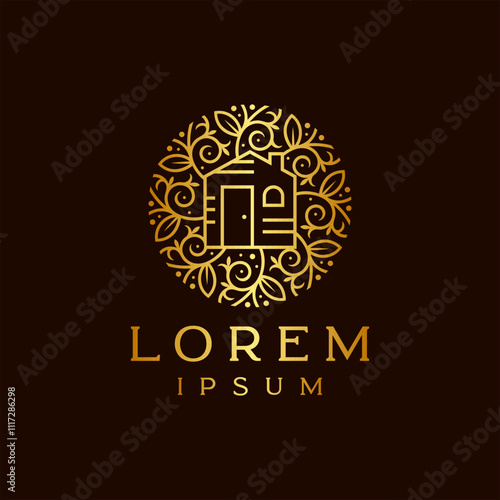 Elegant And Luxury Tree House Logo Template Vol. 4