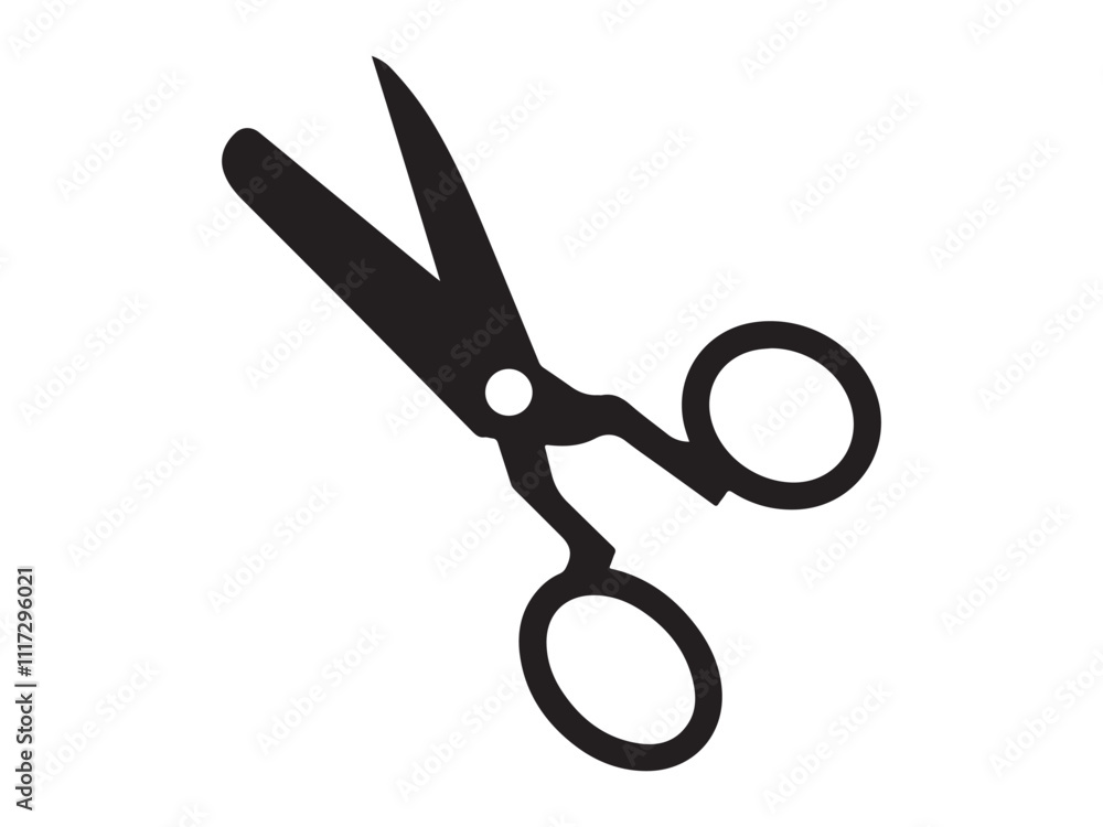 Scissors icon isolated on white background. clippers icon vector illustration. Scissors icon isolated on white background. clippers icon vector illustration.