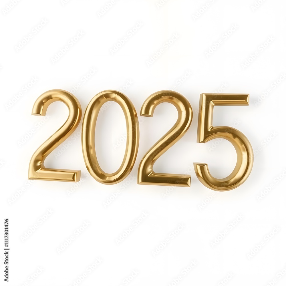 Futuristic Number 2025 Futuristic Number 2025
