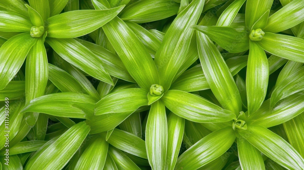 Close-up view of vibrant, fresh green plant foliage. Densely packed, bright, healthy leaves. Close-up view of vibrant, fresh green plant foliage. Densely packed, bright, healthy leaves.