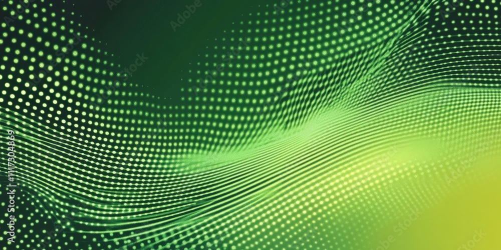 A vibrant green abstract background featuring a gradient of dots. A vibrant green abstract background featuring a gradient of dots.