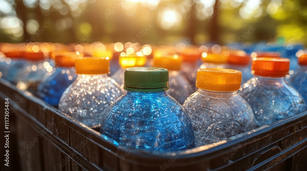 Plastic Waste Recycling Future prospects One main object high quality very detailed Professional image Plastic Waste Recycling Future prospects One main object high quality very detailed Professional image