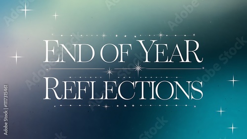 End Of Year Reflections On The Past Year
