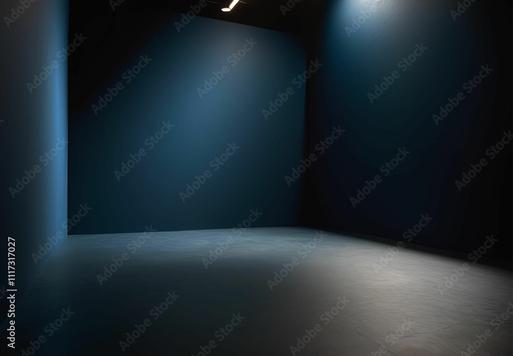 3d render of a podium