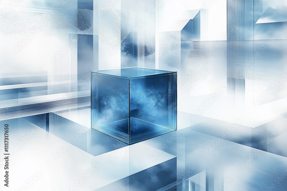 glass cube