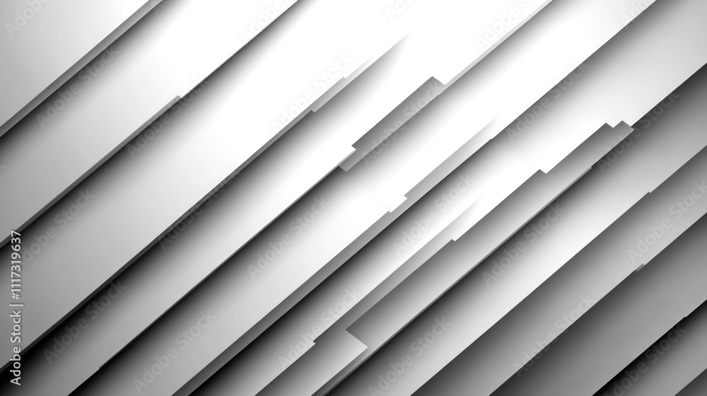 Obraz premium Abstract Gray Diagonal Lines Geometric Design