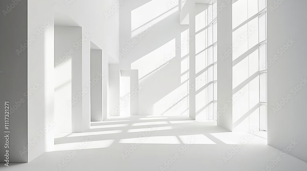 Obraz premium white room 