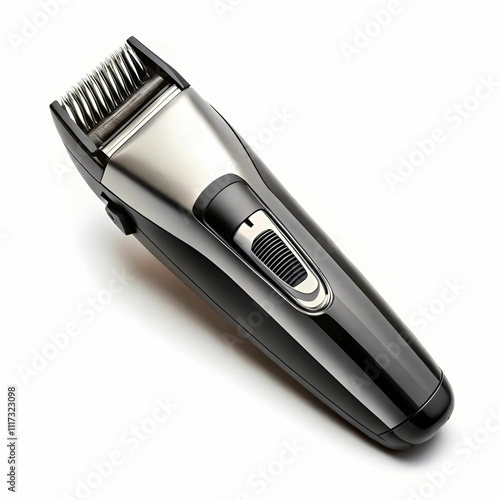 A sleek and modern trimmer with ergonomic design, showcasing sharp