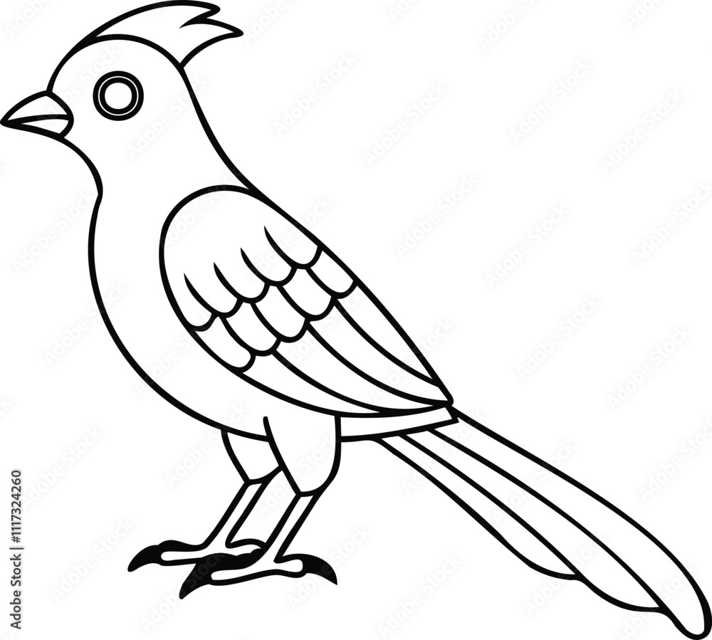 Cuckoo-bird-line-art-vector-design Cuckoo-bird-line-art-vector-design