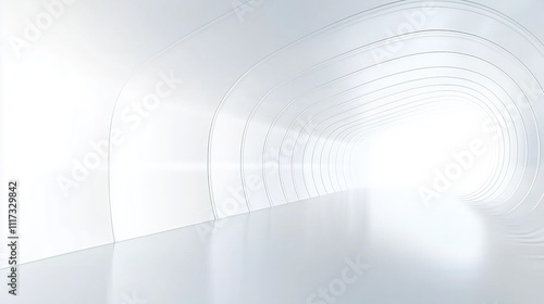 abstract 3d tunnel
