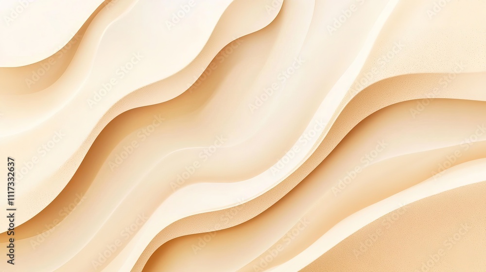 Obraz premium Creamy Beige Abstract Background Texture