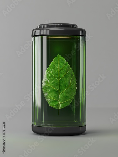 Wallpaper Mural Sustainable energy storage eco-friendly innovation nature-inspired design minimalist studio green technology concept Torontodigital.ca