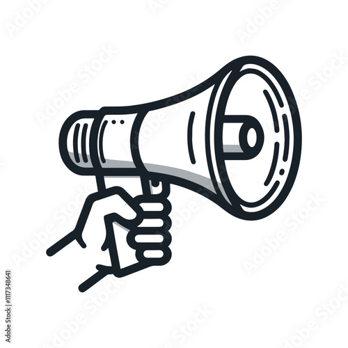 Megaphone Vector Design Illustration