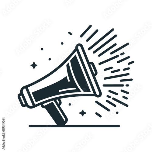 Megaphone Vector Design Illustration