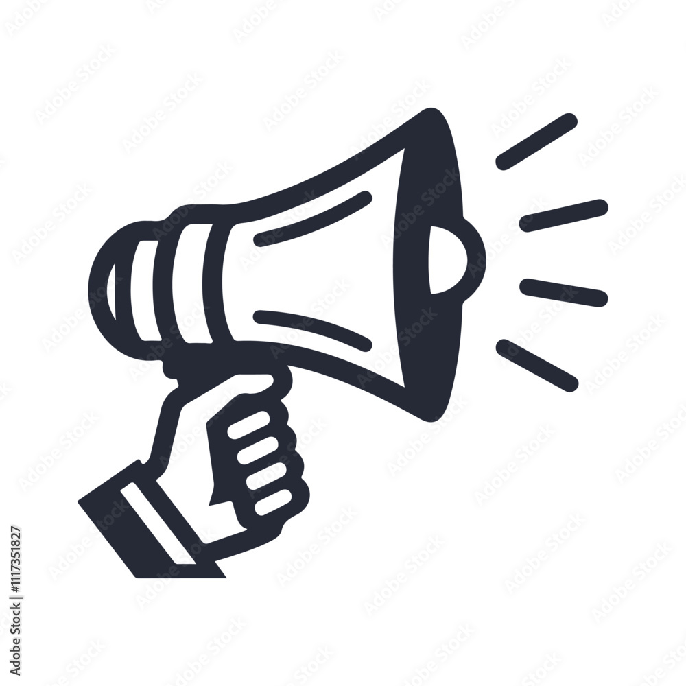 Megaphone Vector Design Illustration Megaphone Vector Design Illustration