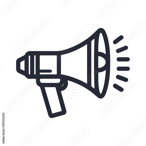 Megaphone Vector Design Illustration