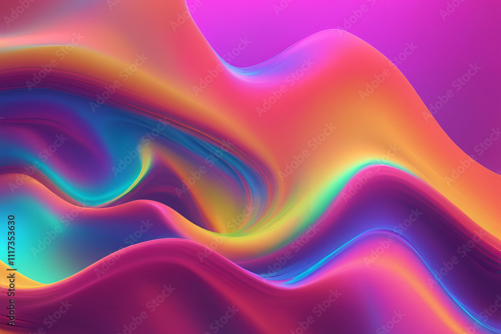 Fototapeta premium abstract background with waves