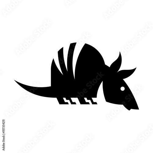 Armadillo Vector Logo Design Template