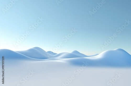 winter mountain landscape 