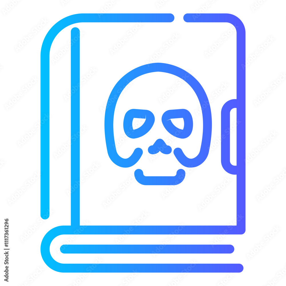 spellbook Line Gradient Icon spellbook Line Gradient Icon