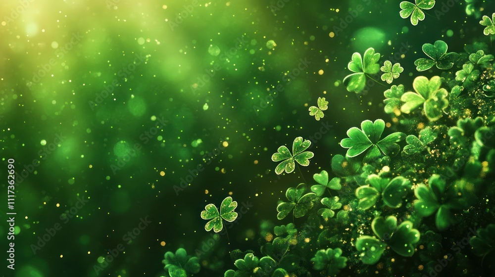 Shamrock Green Background Shamrock Green Background