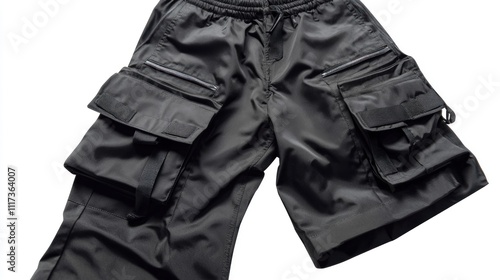 Black Cargo Shorts photo