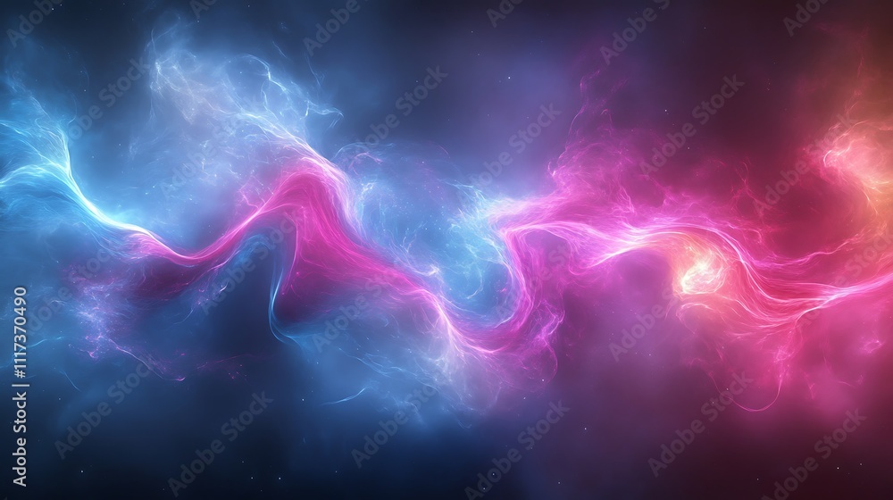 Cosmic color flow digital art abstract environment bright colors Cosmic color flow digital art abstract environment bright colors