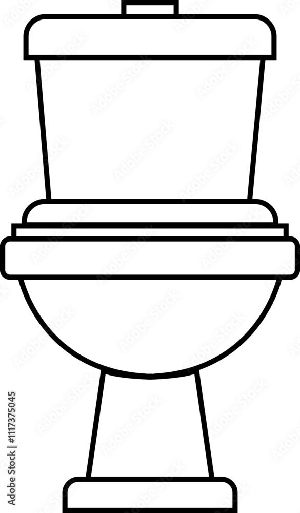 Toilet icon bowl sanitary clean silhouette ware vector bathroom in trendy black line style. Bidet toilet flush WC icon for website design isolated on transparent background. furniture for bathroom. Toilet icon bowl sanitary clean silhouette ware vector bathroom in trendy black line style. Bidet toilet flush WC icon for website design isolated on transparent background. furniture for bathroom.