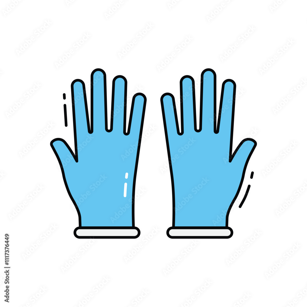 gloves vector icon gloves vector icon