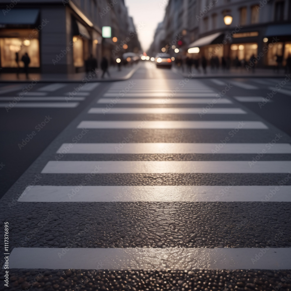 Linien - Klare Zebrastreifen in harmonischen Mustern Linien - Klare Zebrastreifen in harmonischen Mustern