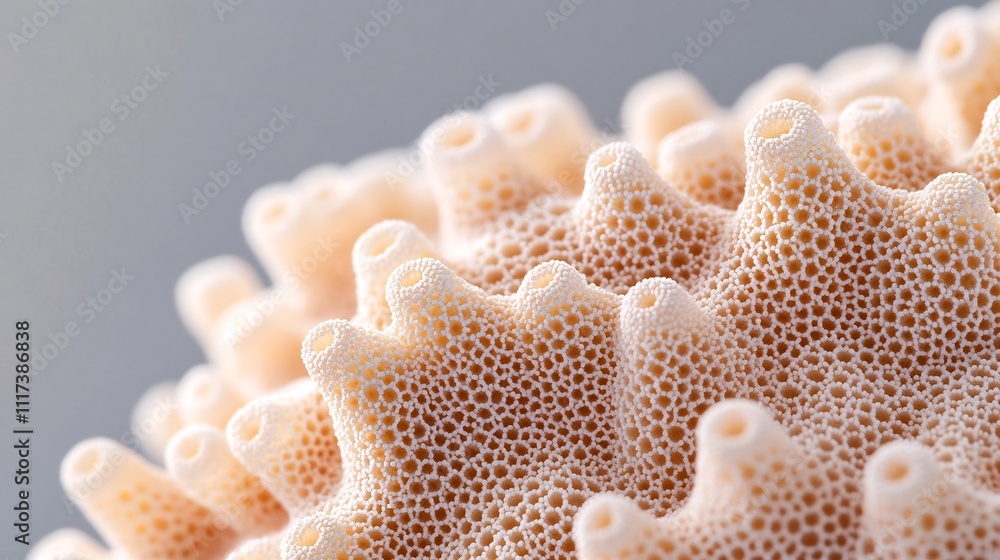 Vibrant Flower Pollen Grains in Macro Detail with Selective Focus Vibrant Flower Pollen Grains in Macro Detail with Selective Focus