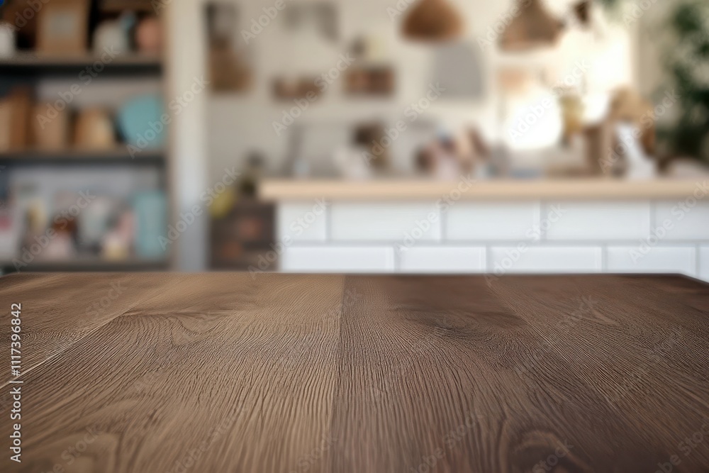 A blurred interior scene featuring a wooden table and a softly focused background. A blurred interior scene featuring a wooden table and a softly focused background.