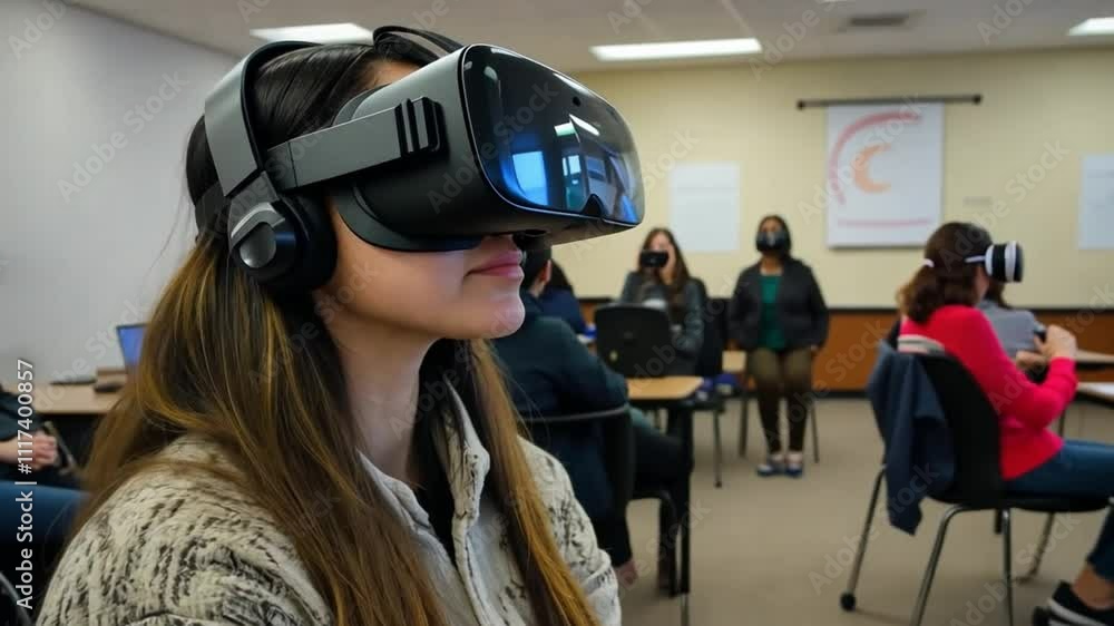 VR-based learning for adult education, providing immersive environments for skill acquisition and knowledge. VR-based learning for adult education, providing immersive environments for skill acquisition and knowledge.