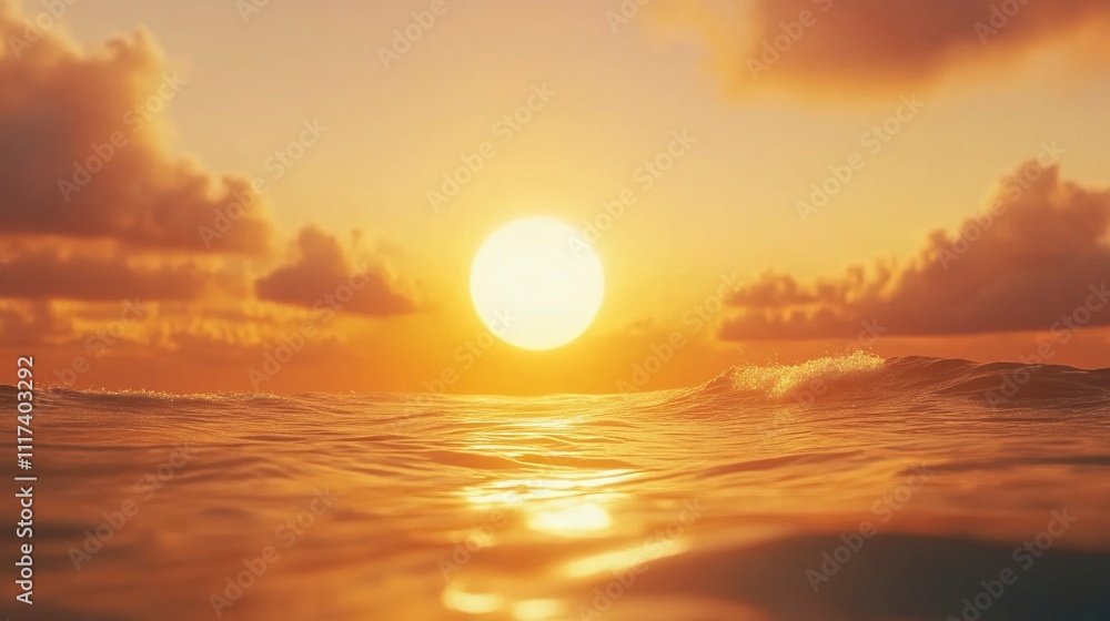 Sunset over ocean, calm water wave, Minimal scene, relaxing view, macro shot. beauty view. Sunset over ocean, calm water wave, Minimal scene, relaxing view, macro shot. beauty view.