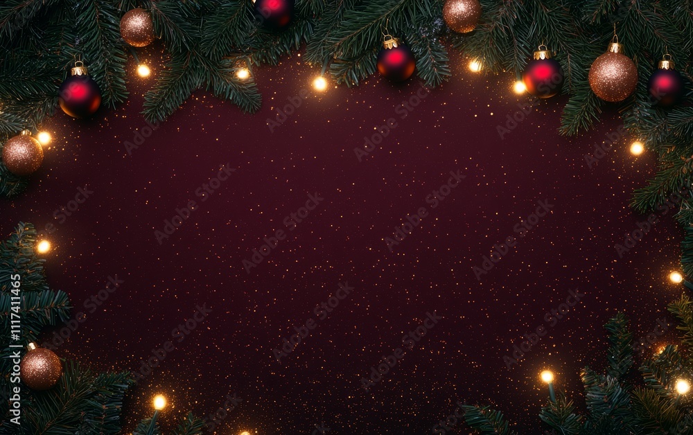A festive Christmas wreath adorned with vibrant red and gold ornaments, enhanced by sparkling lights, perfect for holiday decoration. A festive Christmas wreath adorned with vibrant red and gold ornaments, enhanced by sparkling lights, perfect for holiday decoration.