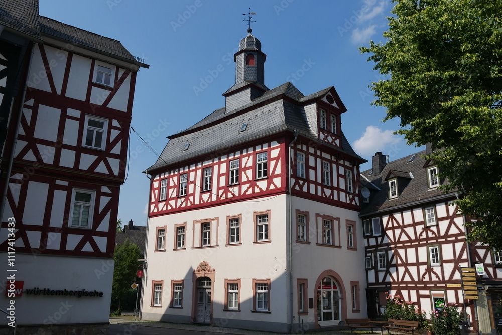 Rathaus in der Altstadt von Dillenburg Rathaus in der Altstadt von Dillenburg