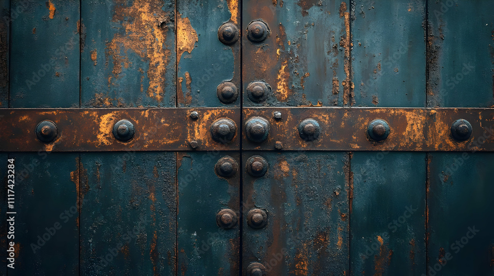 Rusty Metal Texture Background Illustration Rusty Metal Texture Background Illustration