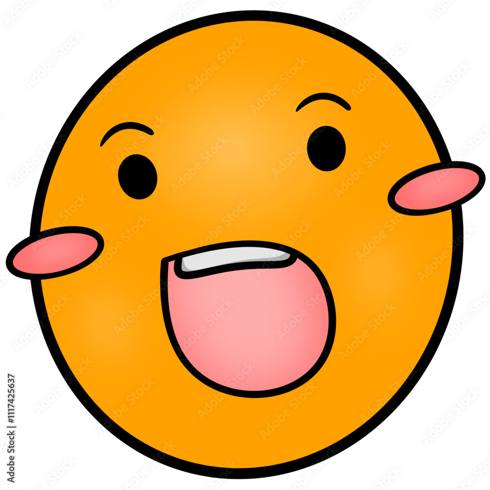 Fototapeta premium smiley face emoticon