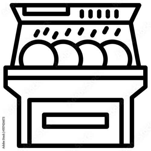 Dishwasher Icon