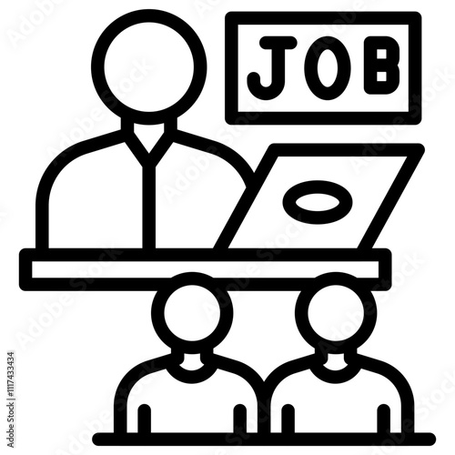 Interviewer Icon